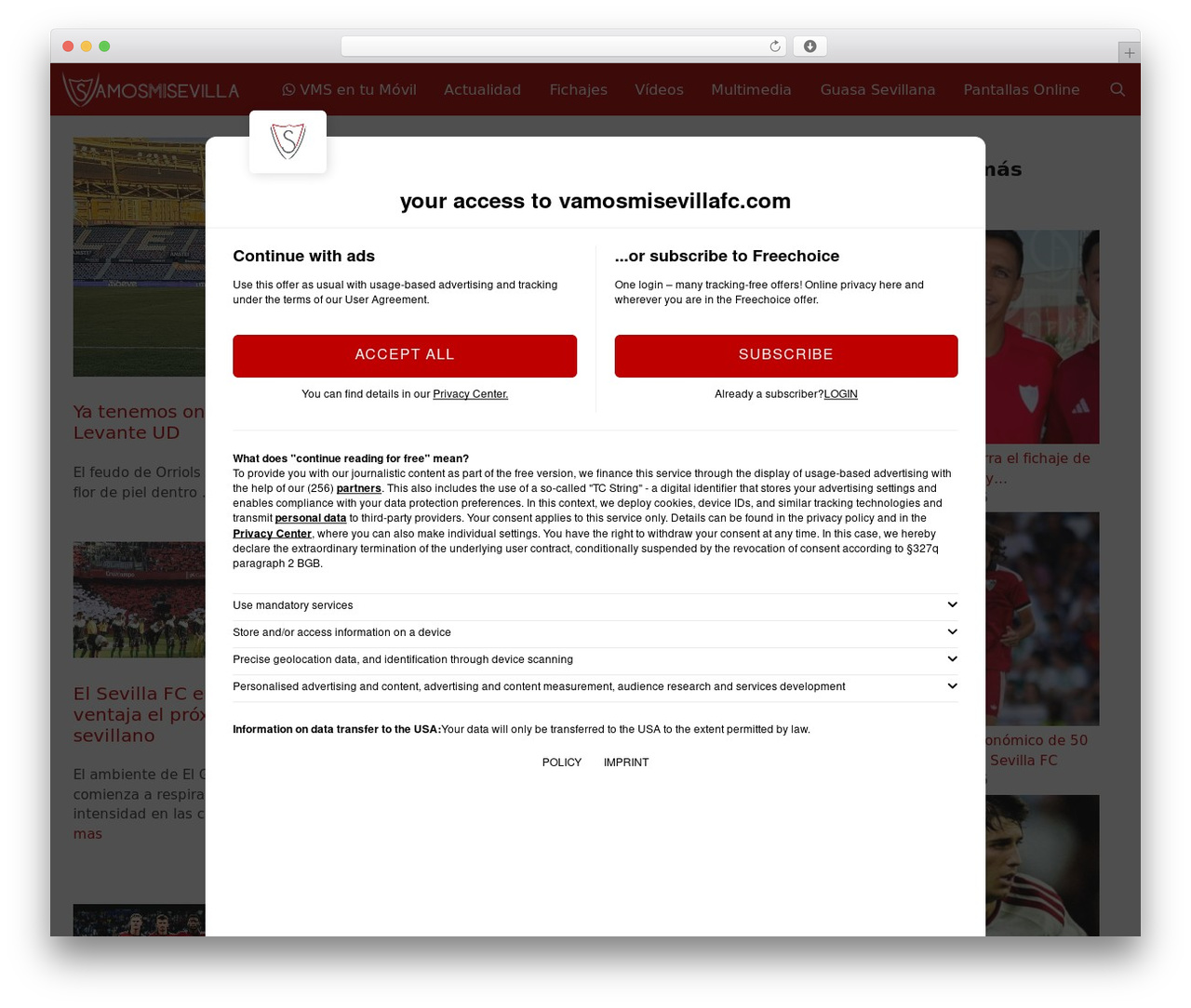 GeneratePress theme WordPress - vamosmisevillafc.com