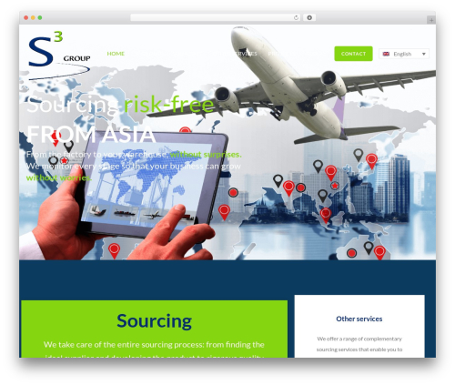Logixs WP theme WordPress - groups3.com