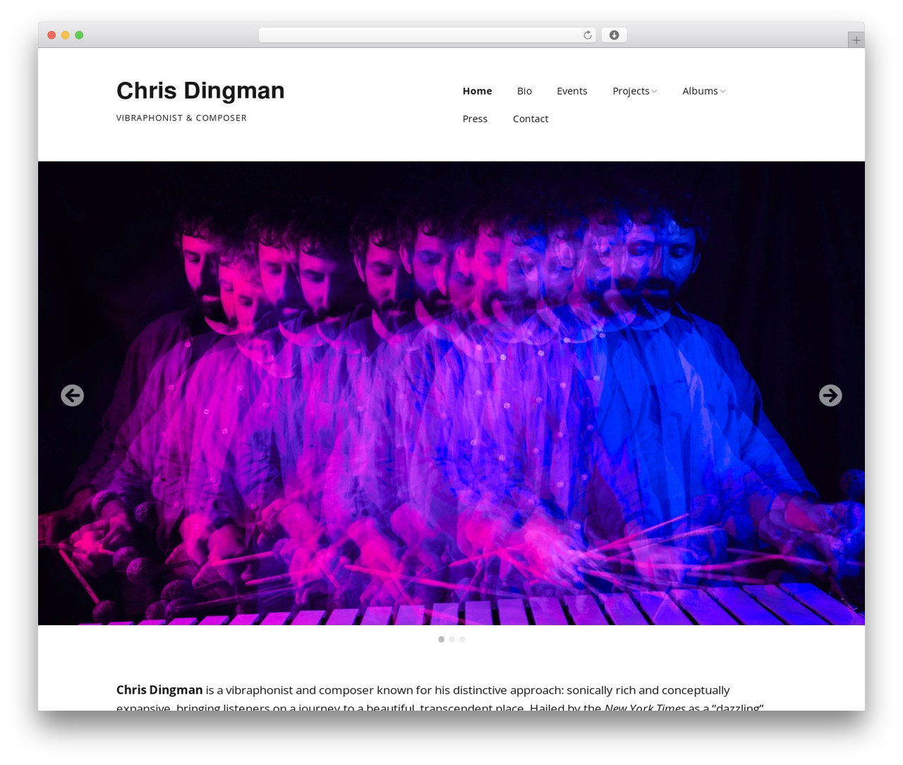 Make best WordPress theme - chrisdingman.com