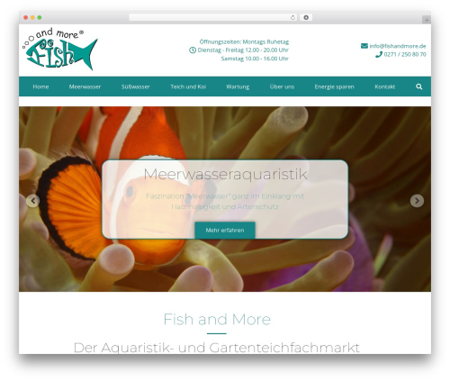 Kava extra WordPress plugin - fishandmore.de