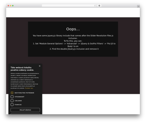 Panaderia core WordPress plugin - pekarenremetskehamre.sk