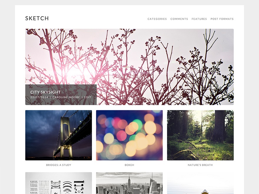 Sketch - WordPress.com personal WordPress theme by WordPress.com