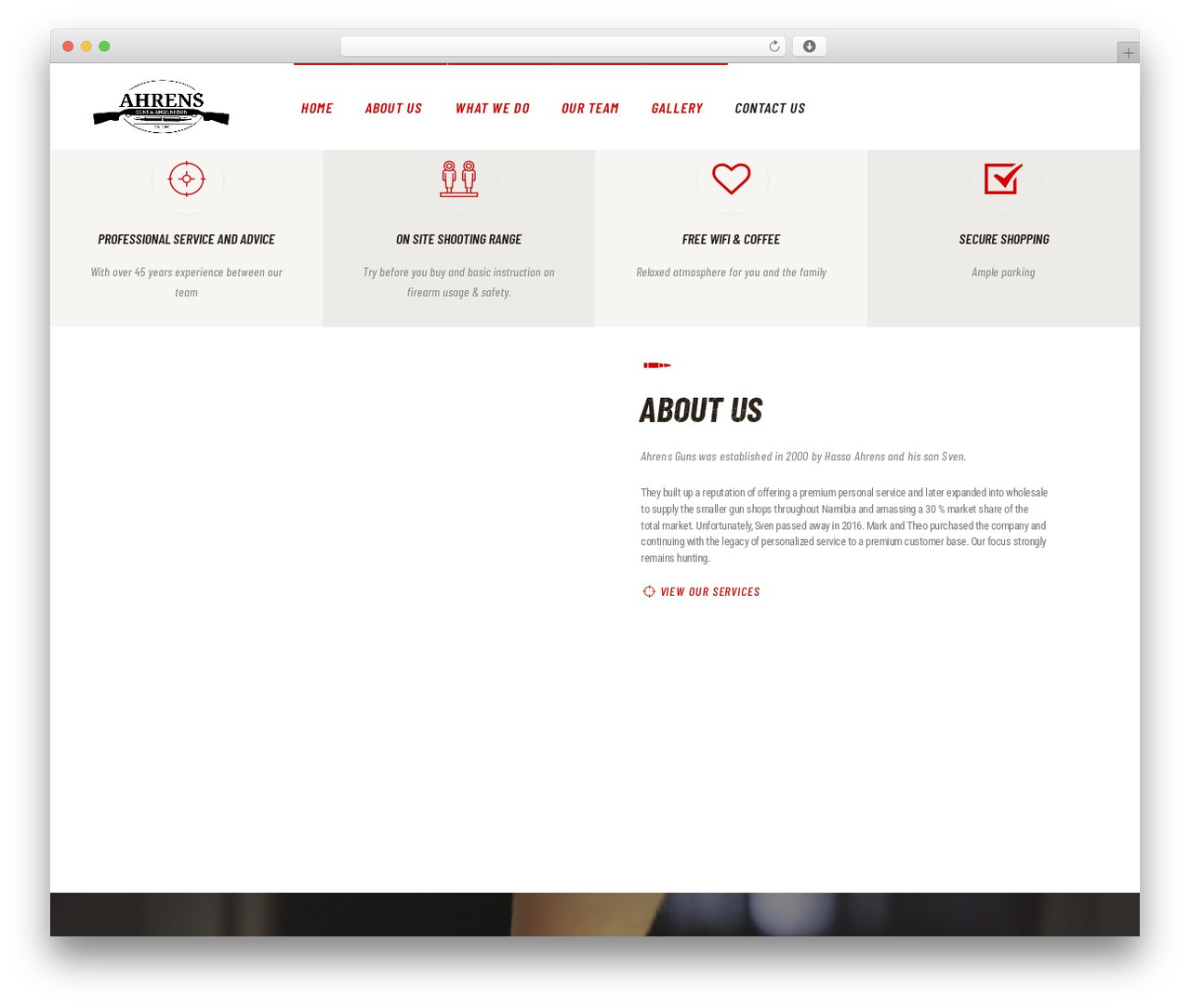 Tacticool WordPress theme - ahrensguns.com Tacticool WordPress theme - ahrensguns.com