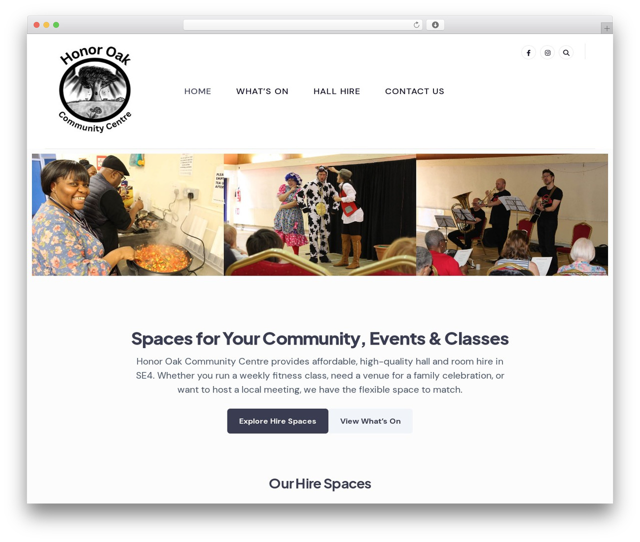 UnityPress - Child Theme WordPress theme - honoroakcommunitycentre.org