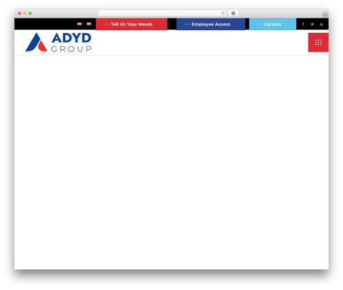 WordPress theme aarhus - adydgroup.com