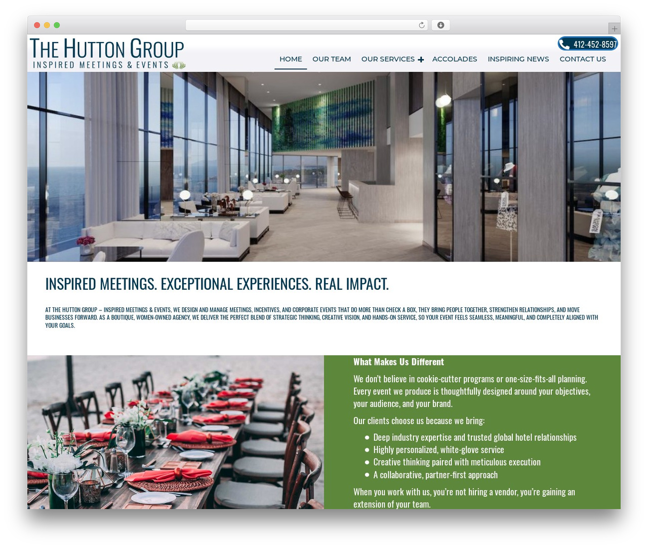 WordPress theme Beaver Builder Theme - thehuttongroup.com