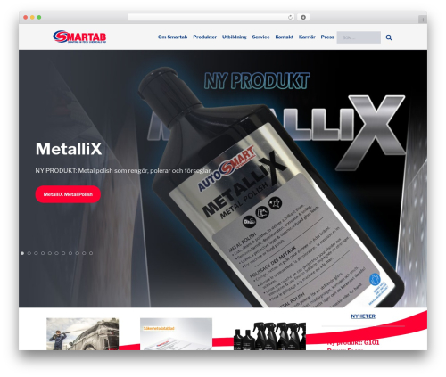 WordPress theme Smartab - smartab.com