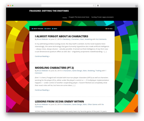 WP-Scribley WP theme - frasgird.com