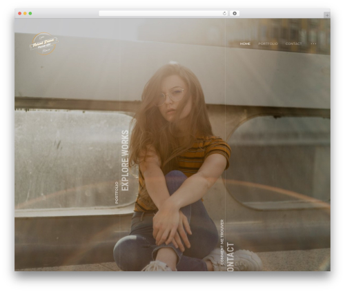 Ashade WordPress theme - florentbrison.com