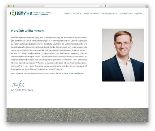 drbeyhs WordPress theme - wp-beyhs.de