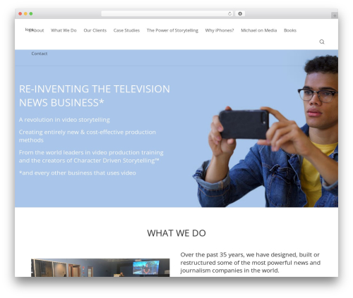 Engage WordPress theme - rosenblumtv.com