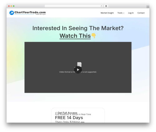 Stock Ticker (stock-ticker) free WordPress plugin - chartyourtrade.com