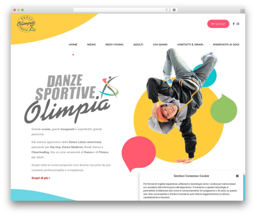 Tabula WordPress theme - danzesportiveolimpia.it