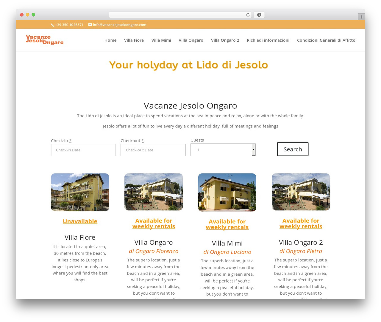 Theme WordPress Divi - vacanzejesoloongaro.com Theme WordPress Divi - vacanzejesoloongaro.com