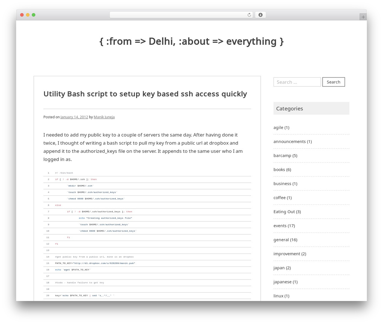 Theme WordPress Noto Simple - fromdelhi.com