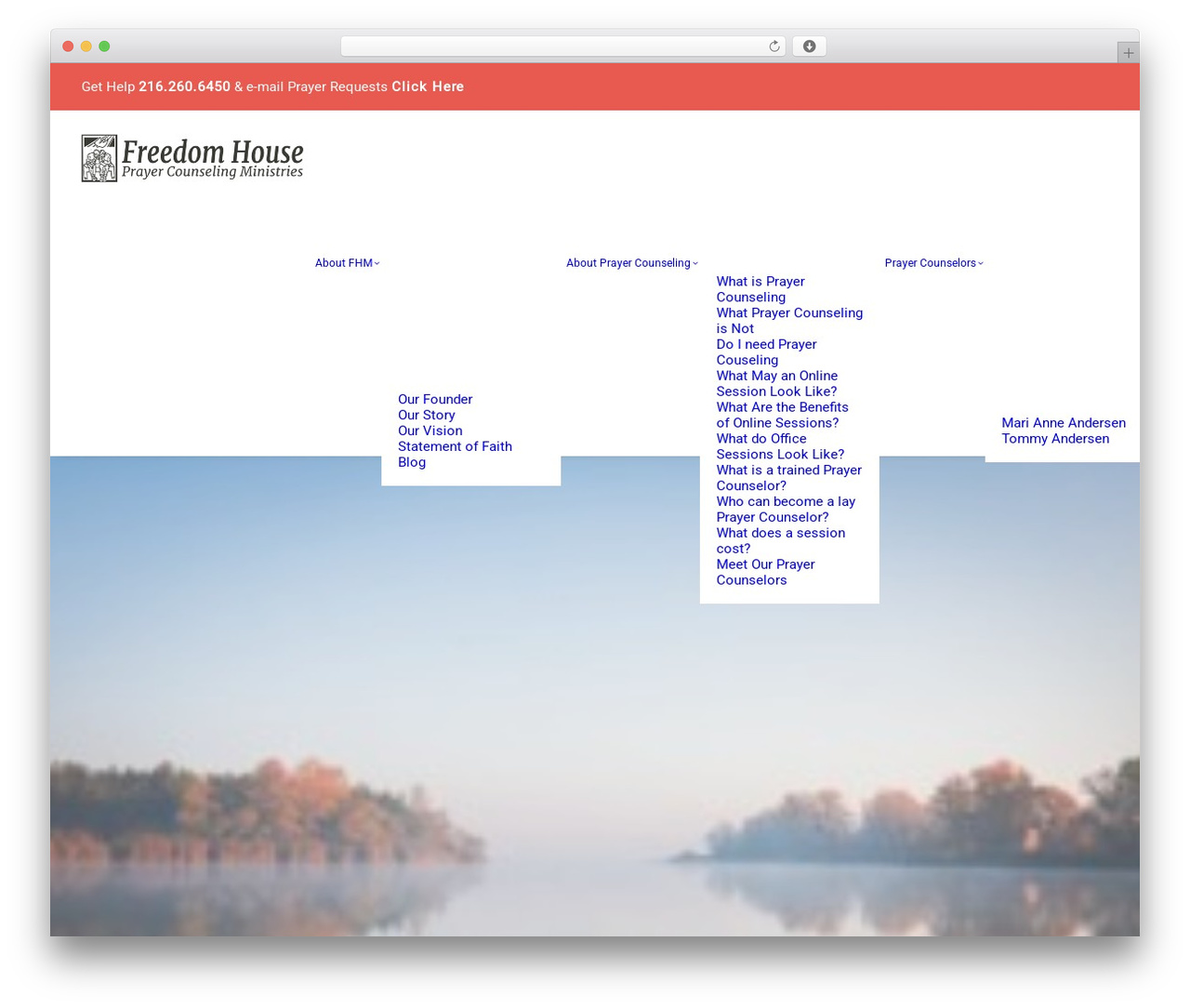 Uncode best WordPress theme - freedomhouseministry.com