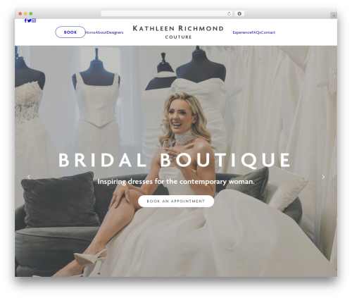 Uncode WordPress shopping theme - kathleenrichmond.com