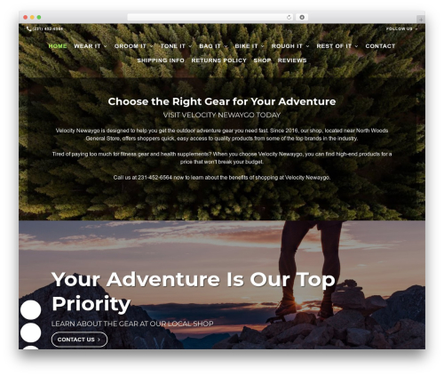 WordPress theme Beacon Theme - velocitynewaygo.com