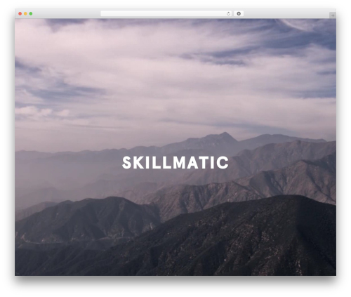 WordPress theme Gadabout Base Theme - skillmatic.co