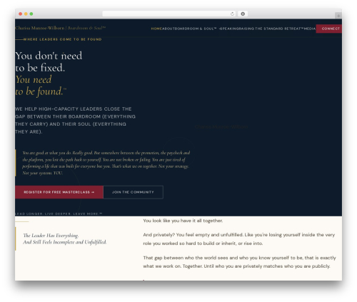 WordPress theme GeneratePress - charisamunroe.com