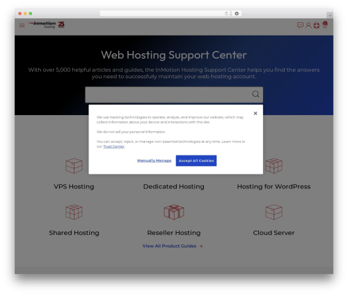 WordPress theme IMH Responsive - www.inmotionhosting.com/support