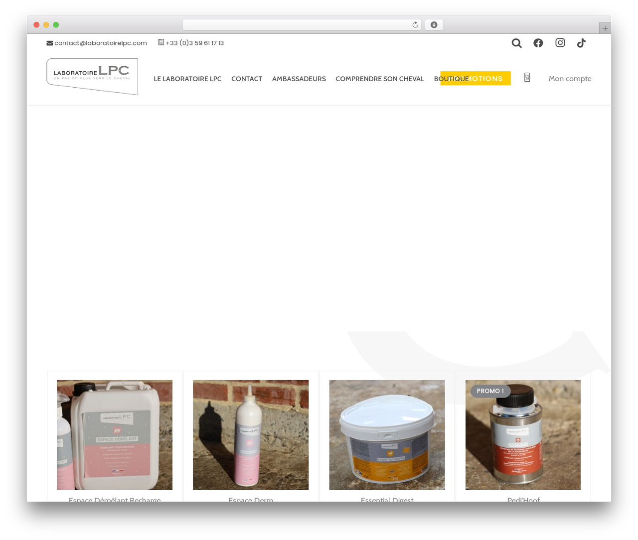 WordPress theme Impreza - laboratoirelpc.com