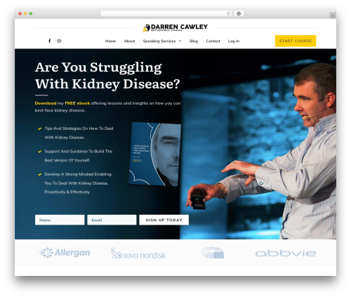 Best WordPress theme Thrive Theme Builder - darrencawley.com