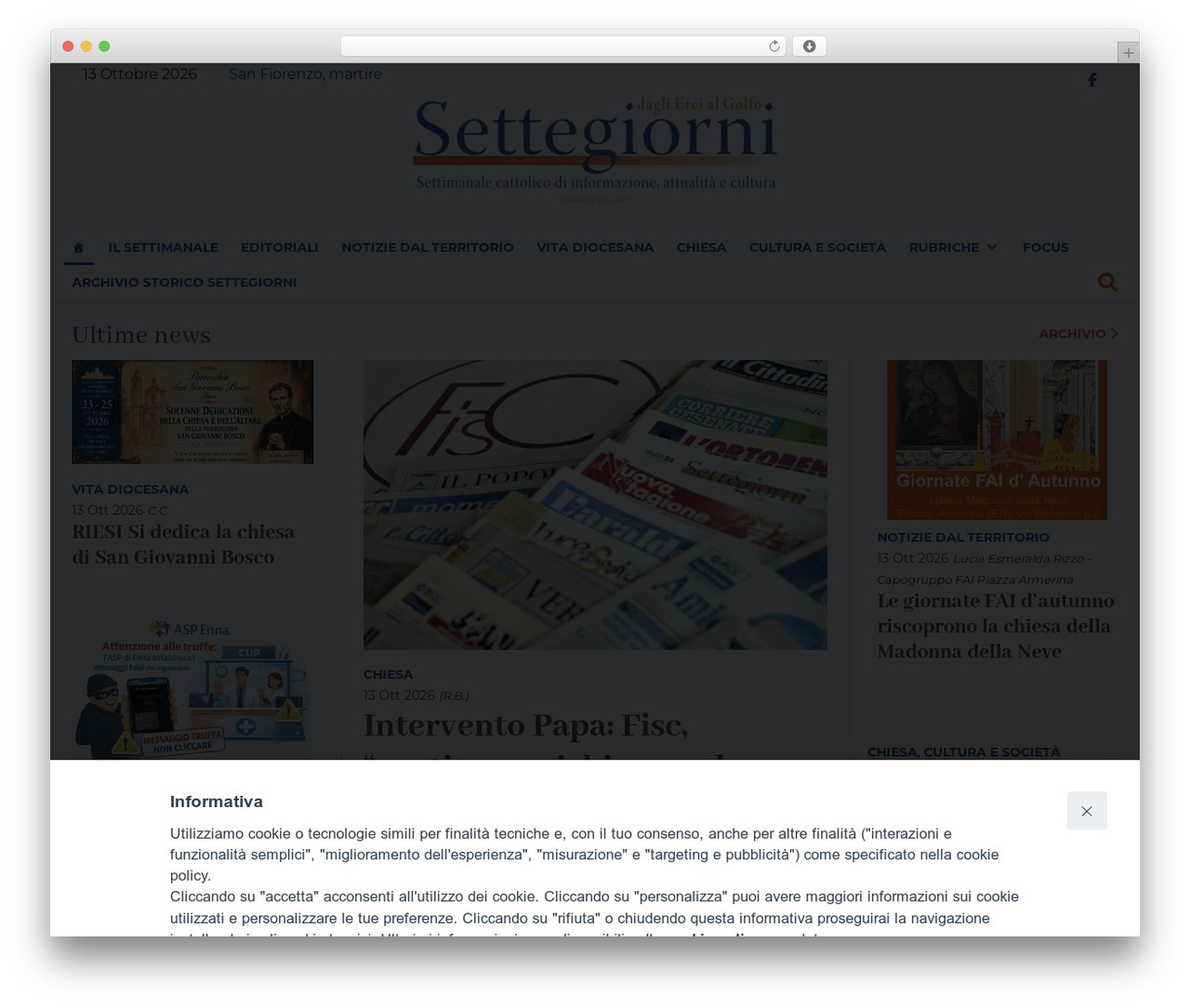 Best WordPress theme BSO-theme - settegiorni.net