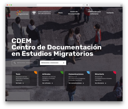 Best WordPress theme CDEM Theme - cdem.info