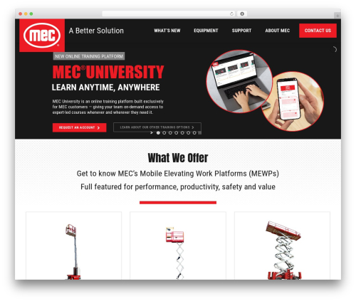 Best WordPress theme Digital Attic - mecawp.com