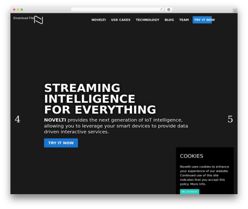 Best WordPress theme Divi - novelti.io