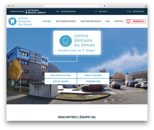 Bootstrap Basic theme WordPress - cdl-leman.ch