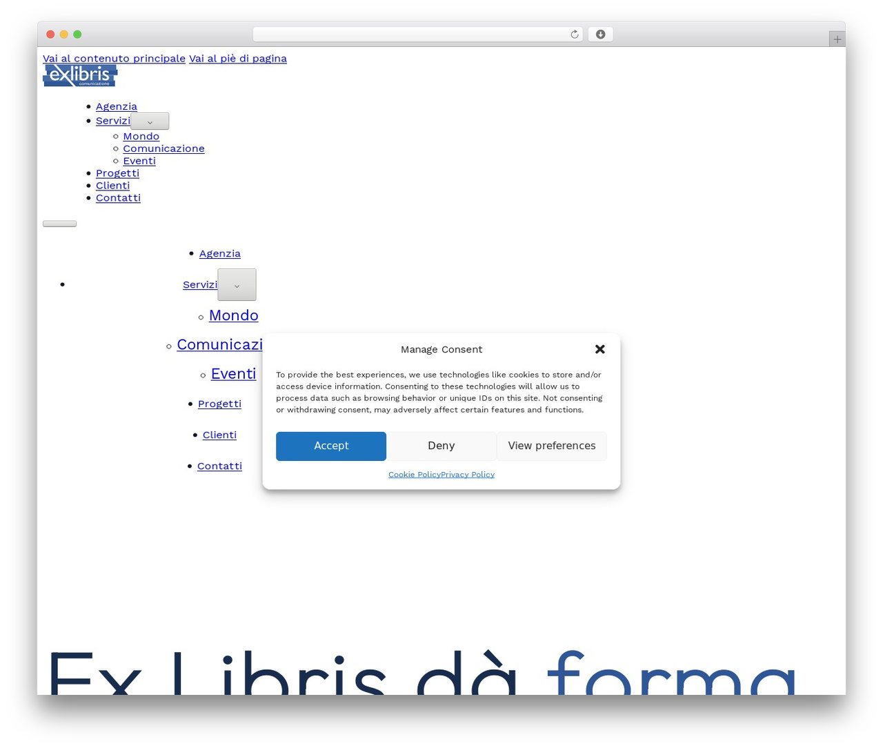 Kina Theme WordPress theme - exlibris.it