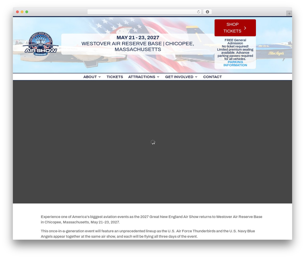 Divi WordPress theme - greatnewenglandairshow.com