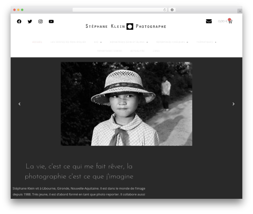Hello Elementor WP theme - photostephaneklein.com
