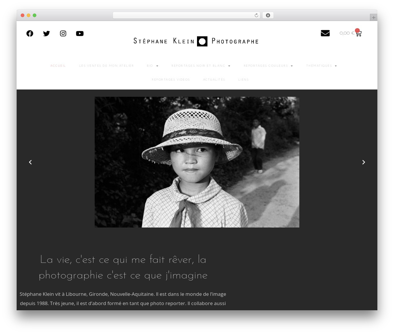 Hello Elementor WP theme - photostephaneklein.com