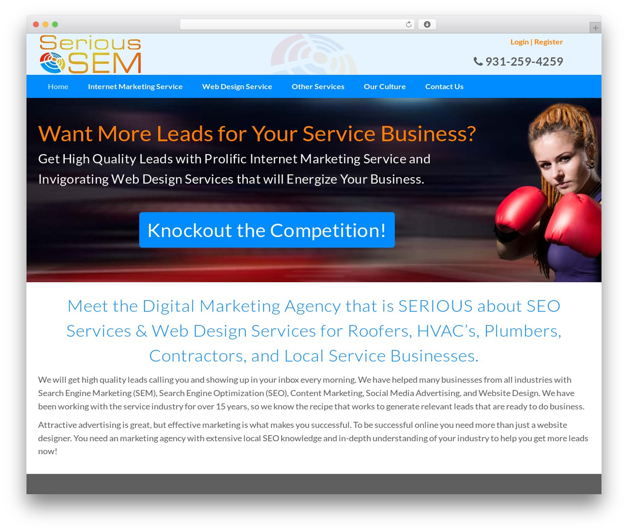 Lambda WP theme - serioussem.com
