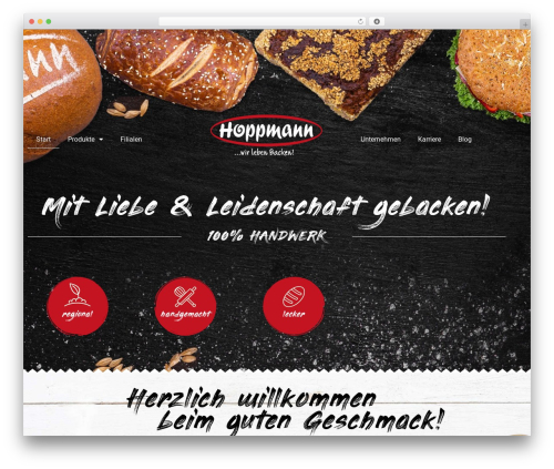mb-elementor WordPress theme - baeckerei-hoppmann.de