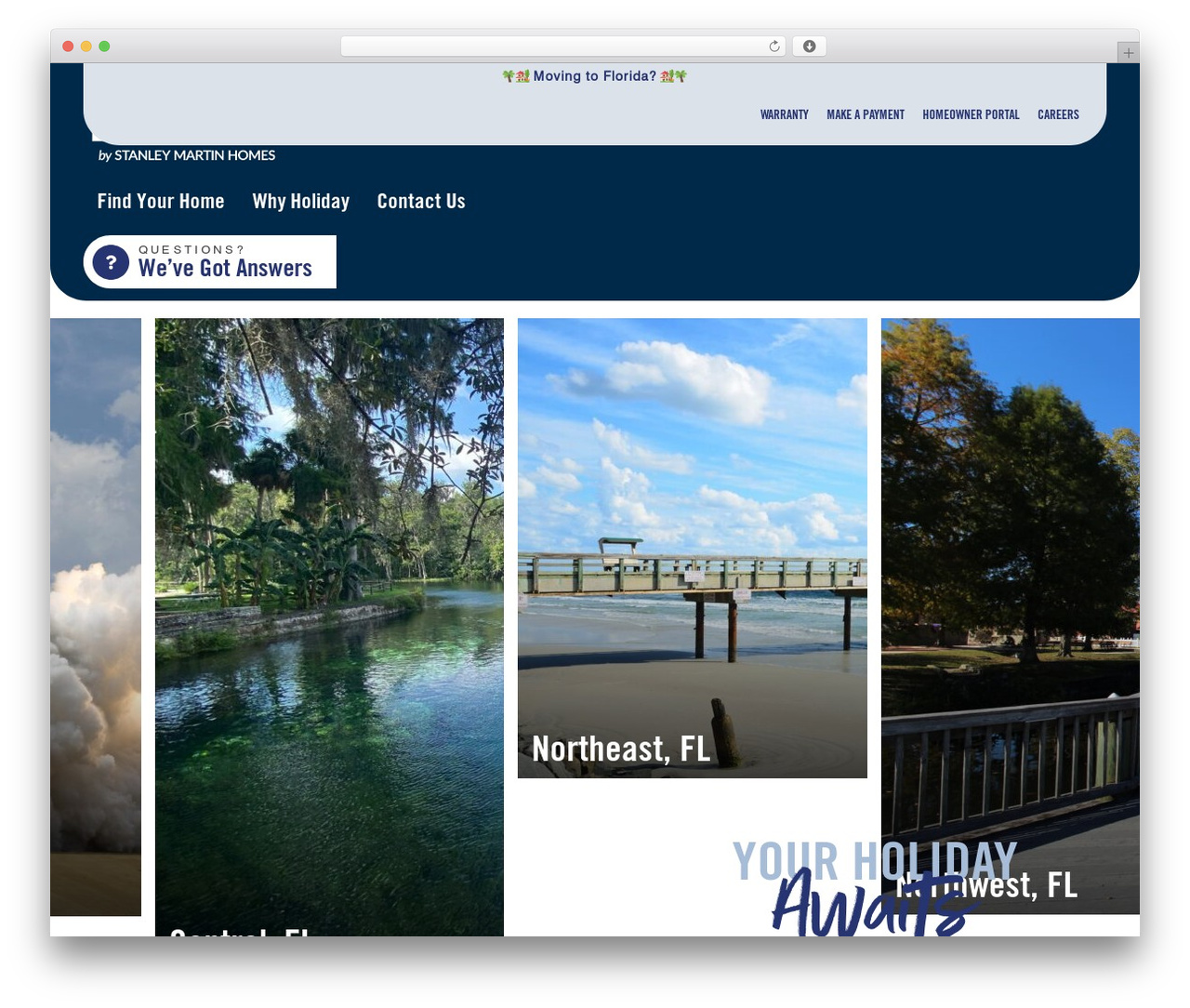 Theme WordPress MC Homebuilder - holidaybuilders.com