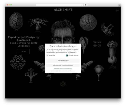 Theme WordPress ALCHEMIST - alchemistbasel.ch