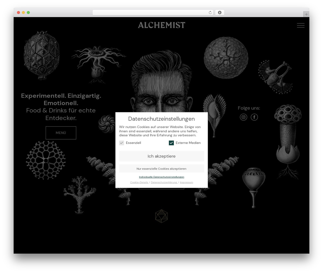 Theme WordPress ALCHEMIST - alchemistbasel.ch