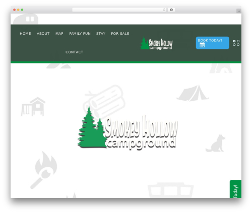 Theme WordPress Campground Studios - smokeyhollowcampground.com