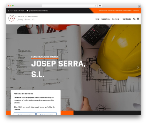 Theme WordPress constor - construccioserra.cat