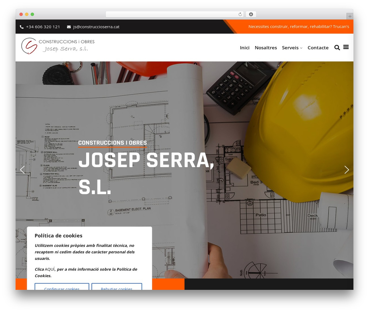 Theme WordPress constor - construccioserra.cat Theme WordPress constor - construccioserra.cat