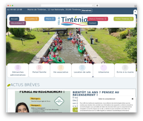Theme WordPress Hello Elementor - tinteniac.fr