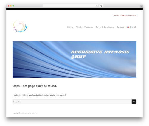 Transference premium WordPress theme - hypnosis2020.com