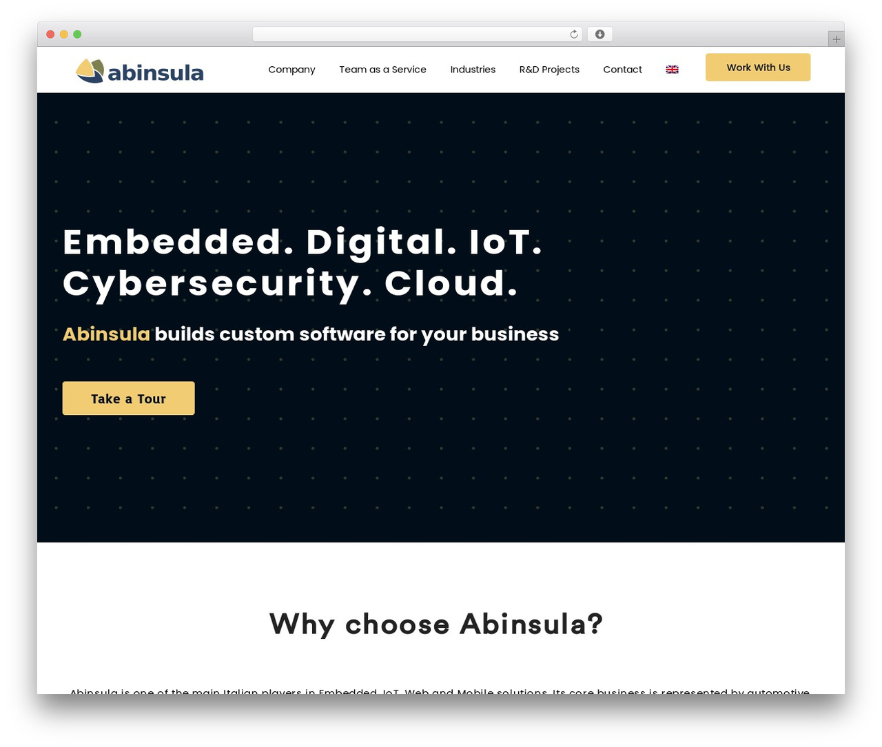 Webify best WordPress theme - abinsula.com Webify best WordPress theme - abinsula.com