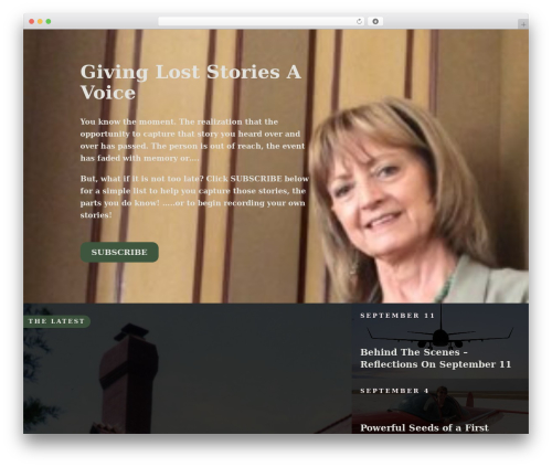 WordPress theme Platform - nancyhancock-cullen.com