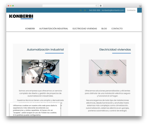 WordPress theme EKM - konberbi.com