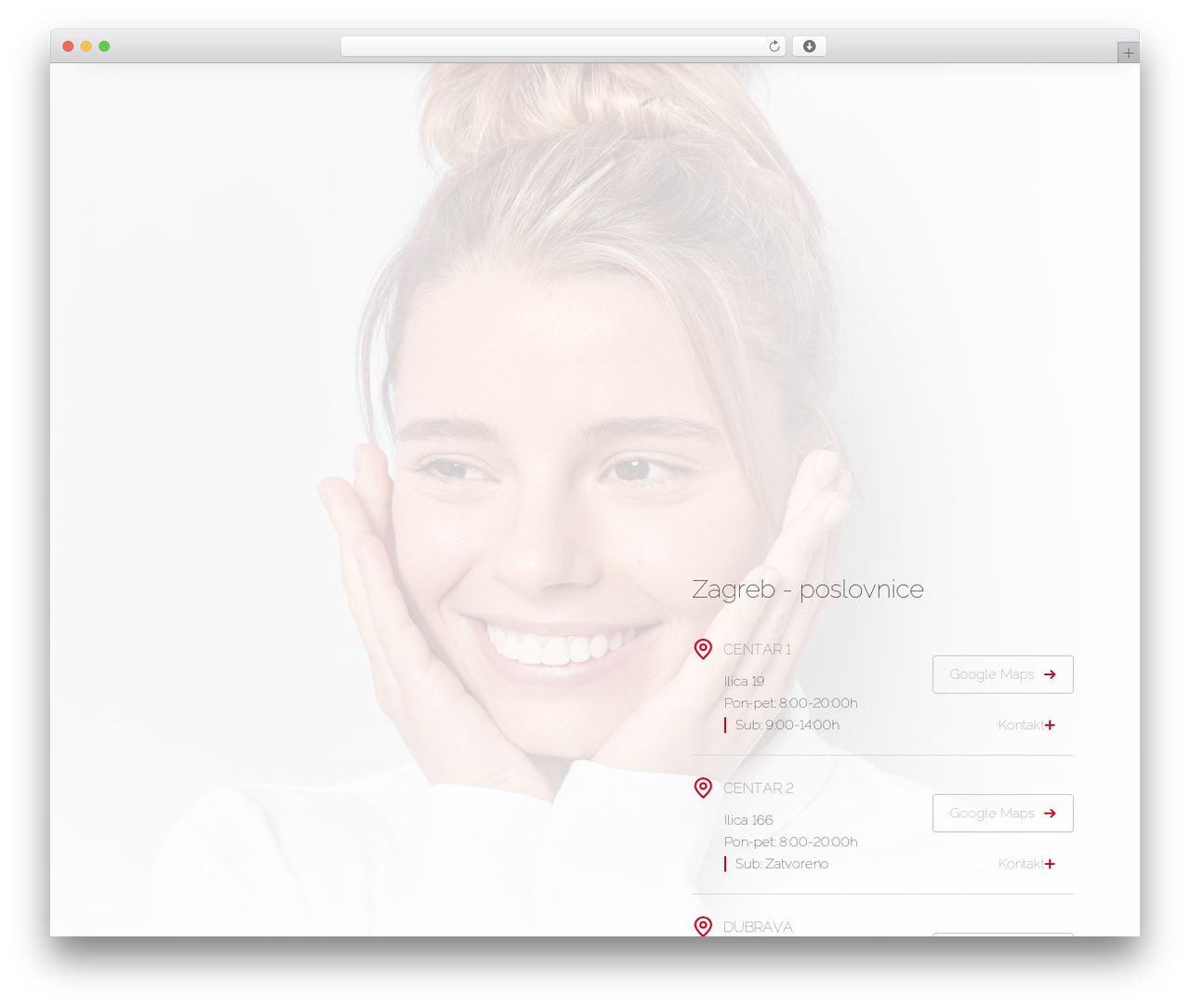 WordPress theme xDent - x-dent.hr